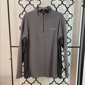 NWOT Columbia Charcoal Grey Half-Zip Fleece Pullover